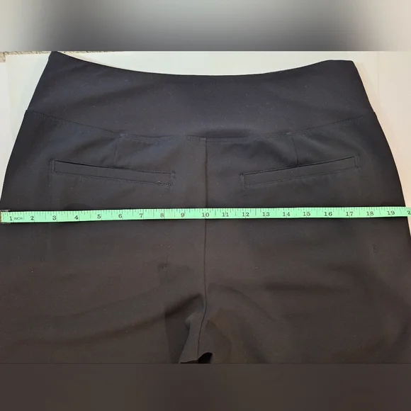 Athleta Endless High Rise Pant Size 6 Black Stretch Pockets Semi-Fitted 533636 - Picture 10 of 12